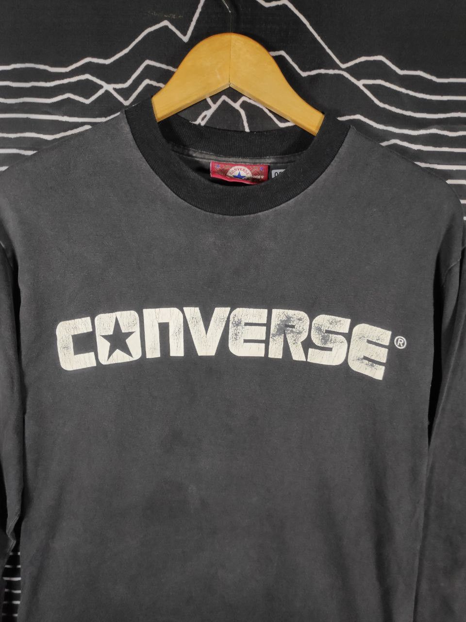 Converse Vtg 90s Converse Spell Out Made In Usa Tee Size M Size US M / EU 48-50 / 2 - 4 Thumbnail