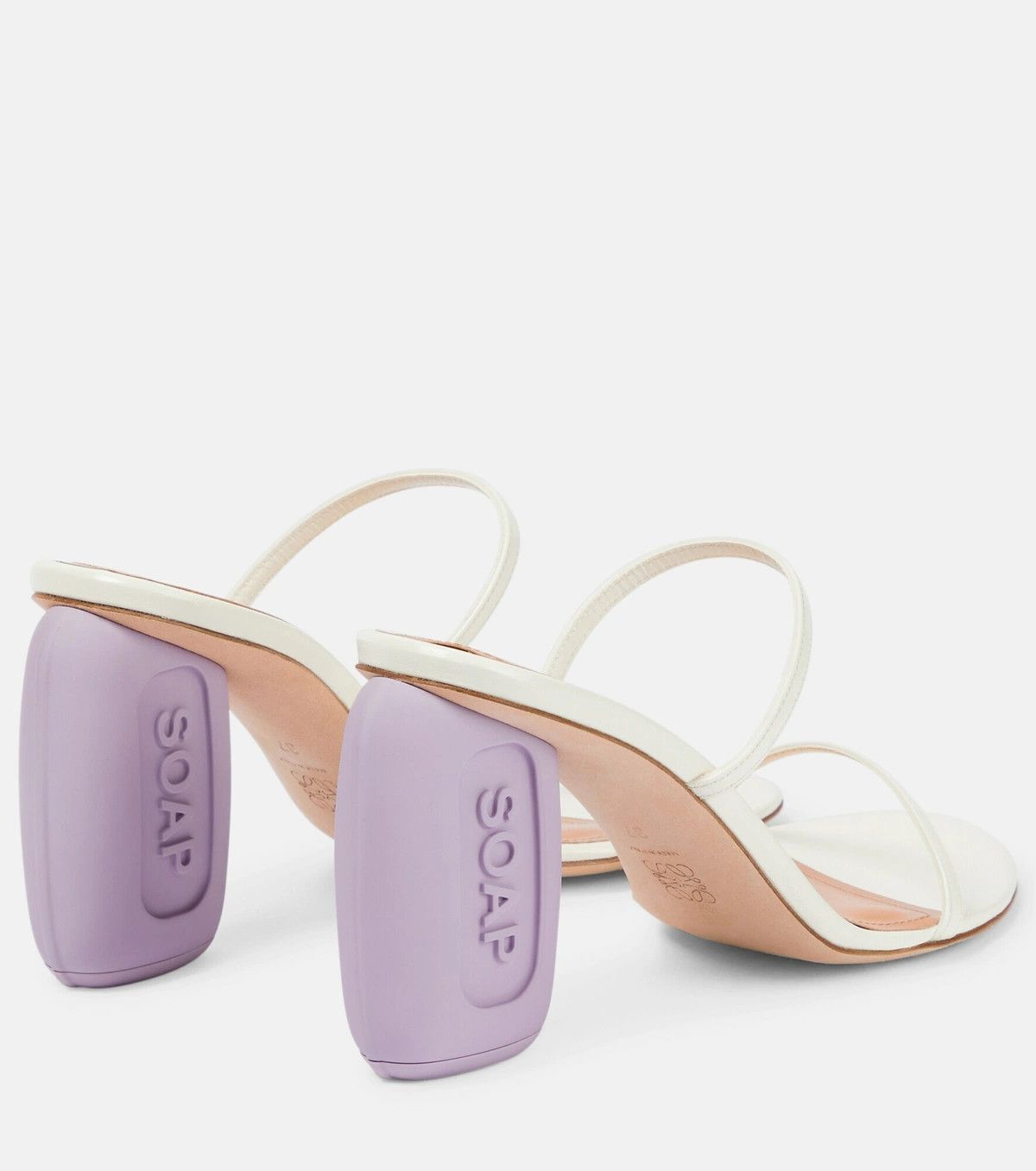 Loewe o1y1025 Mules in White Size US 8 / IT 38 - 2 Thumbnail