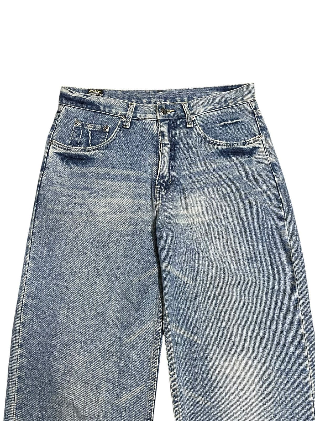 Dickies Vintage Dickies Fort Worth USA Blue Fade Wash Loose Straight Size US 32 / EU 48 - 3 Thumbnail
