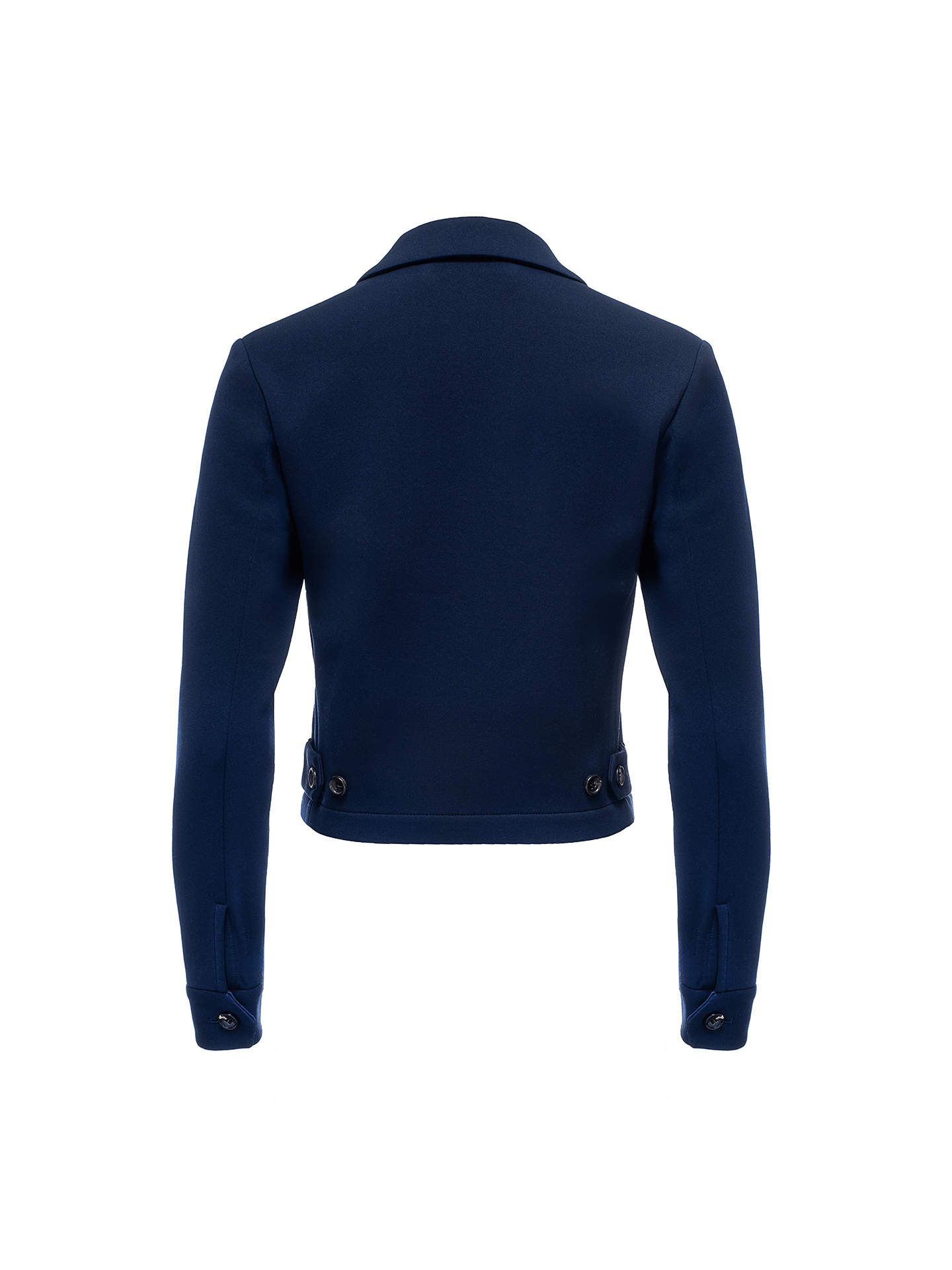 Comme des Garcons COMME des GARÇONS tricot navy boxy-cut jacket Size XS / US 0-2 / IT 36-38 - 2 Thumbnail
