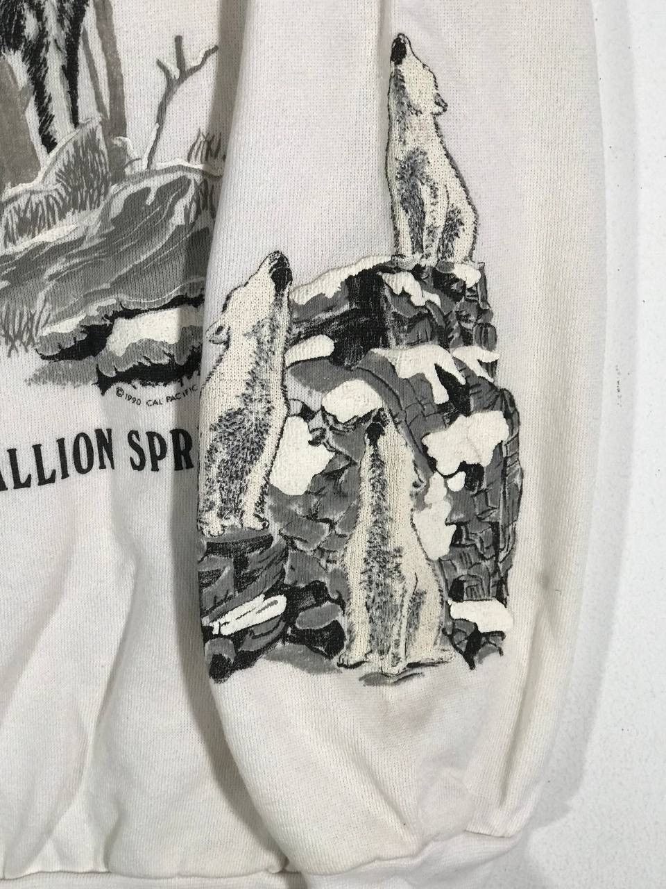 Other Vintage 90s stallion springs wolf sweatshirt jumper size XL Size US XL / EU 56 / 4 - 6 Thumbnail