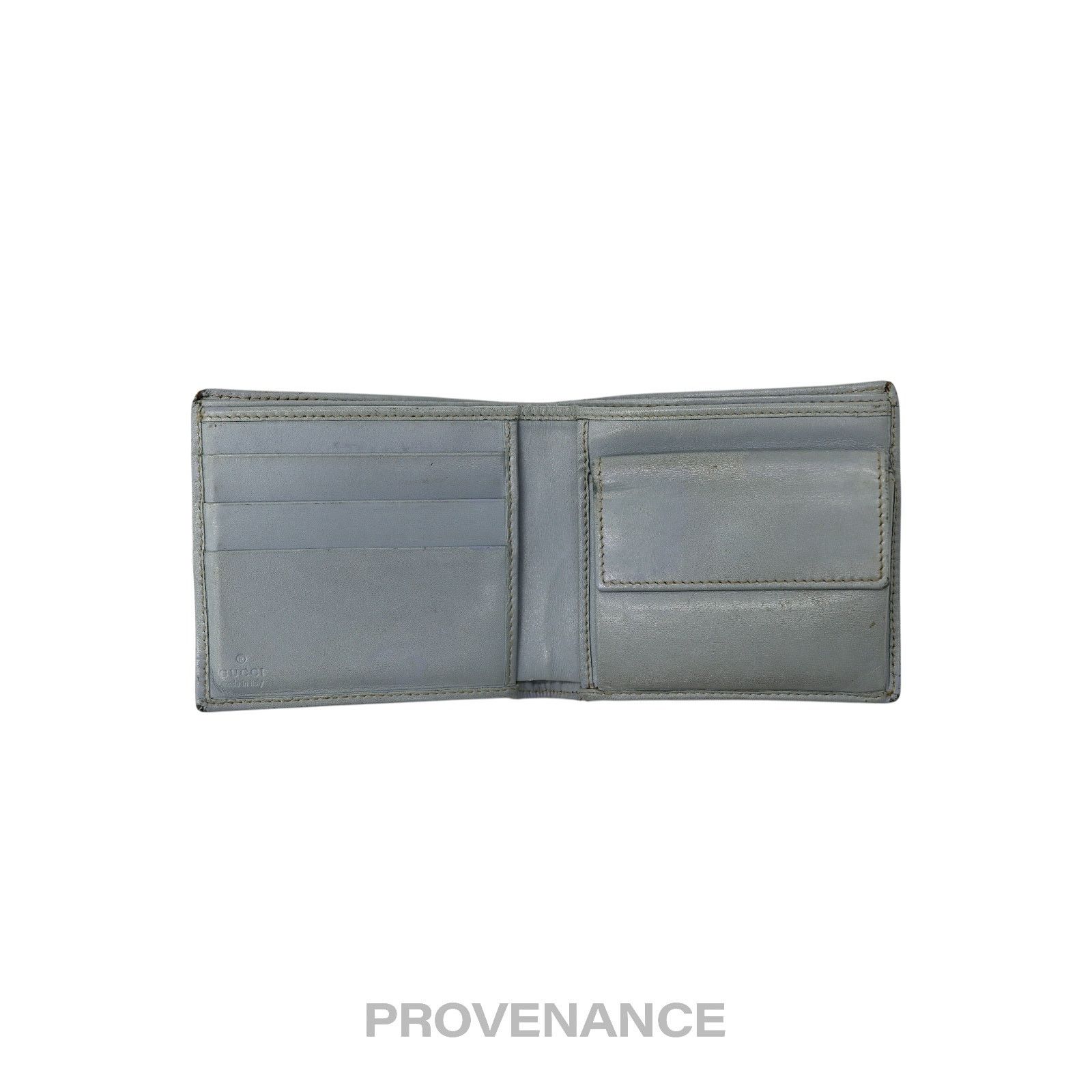 Gucci 🔴 Gucci Bifold Wallet - GG Canvas Blue Size ONE SIZE - 6 Thumbnail