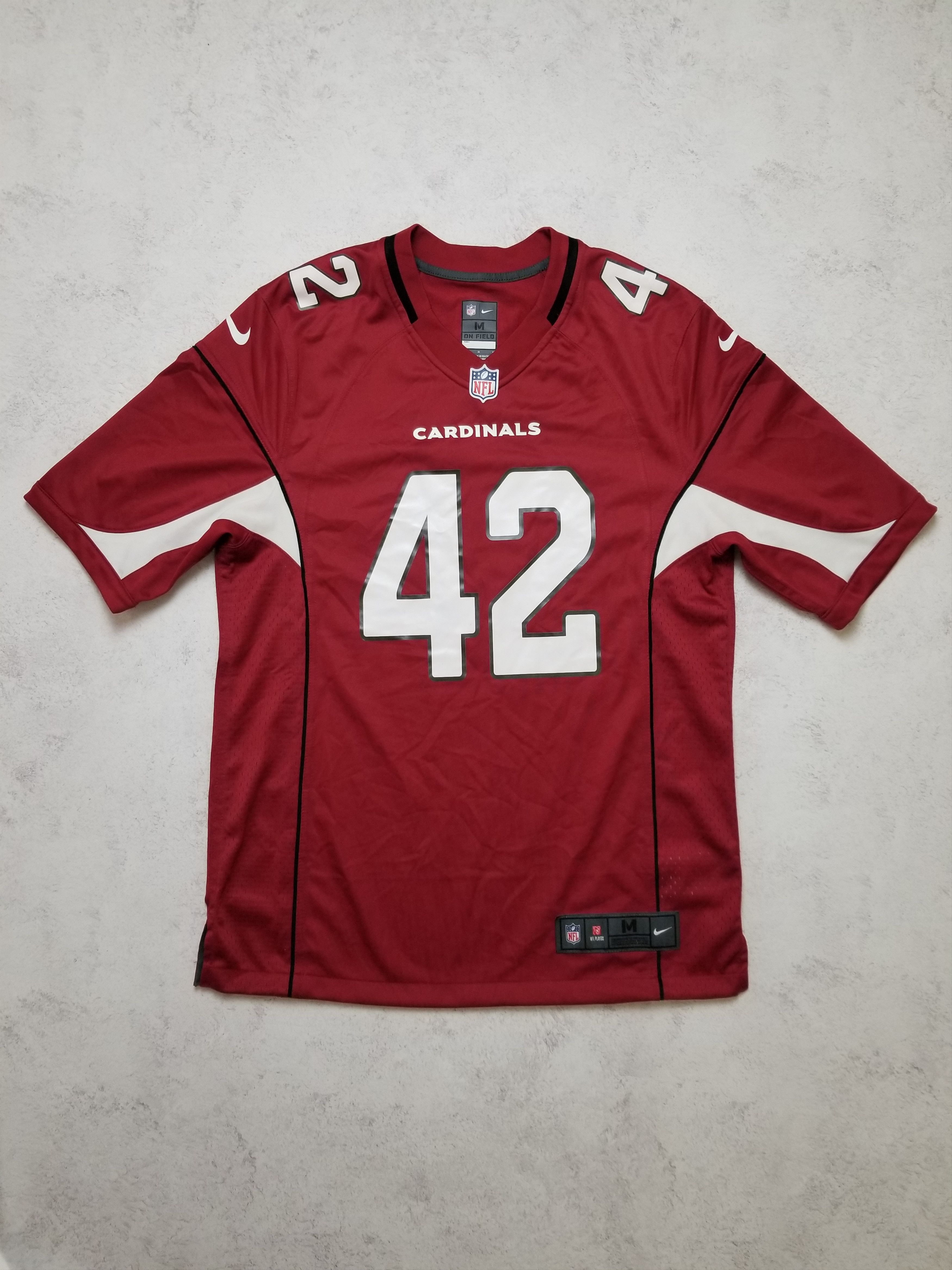 Nike Khan #42 Arizona Cardinals NFL Nike Football Jersey Size US M / EU 48-50 / 2 - 1 Thumbnail