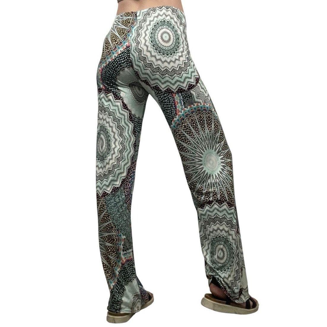 Other Au Soleil De St. Tropez Colorful Mandala Print Boho Pants Size 27" / US 4 / IT 40 - 5 Thumbnail