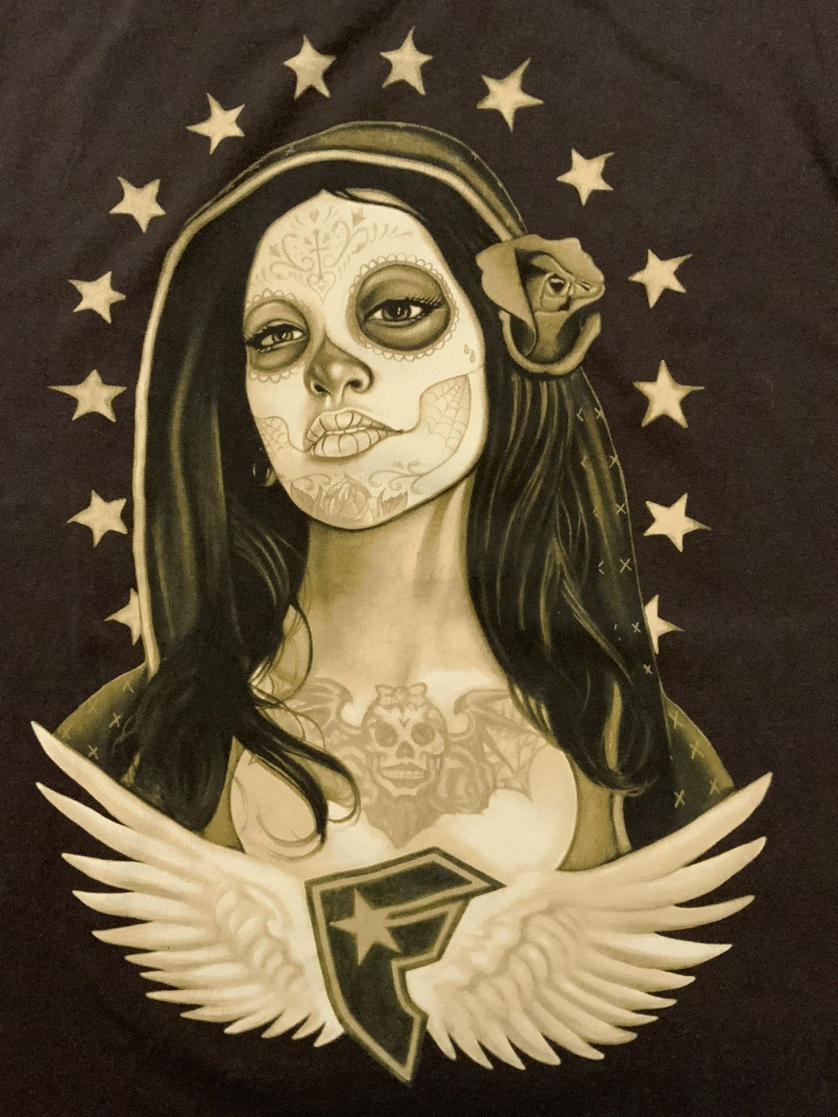 Famous Stars And Straps Y2K Famous Stars & Straps Chicano David Gonzalez T-Shirt Size US L / EU 52-54 / 3 - 5 Thumbnail