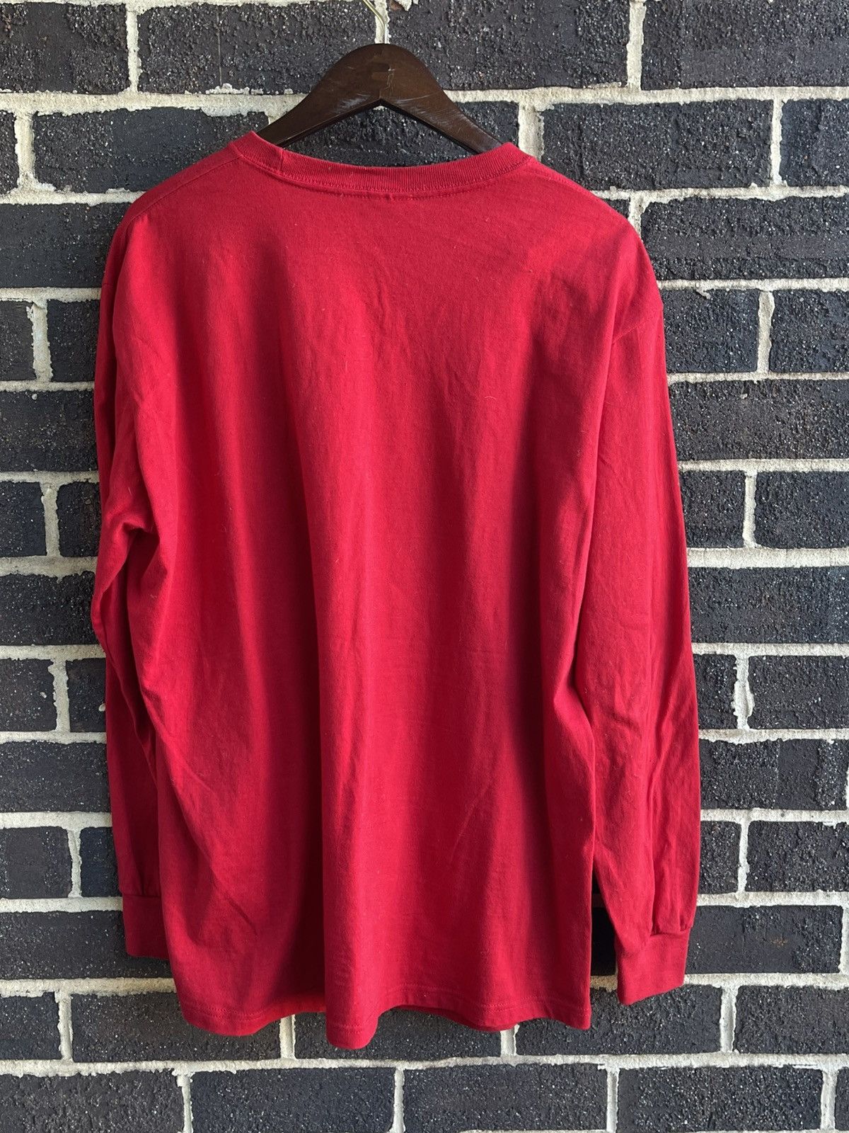 Supreme Supreme Red Long Sleeve Shirt szL Size US L / EU 52-54 / 3 - 2 Thumbnail