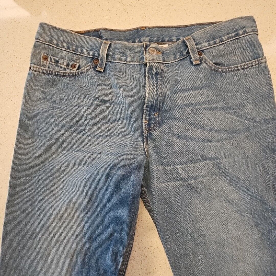 Levi's Vintage Levis 518 Bootcut Jeans Womens Junior 13 Super Low U Size 34" / US 12 / IT 48 - 2 Thumbnail