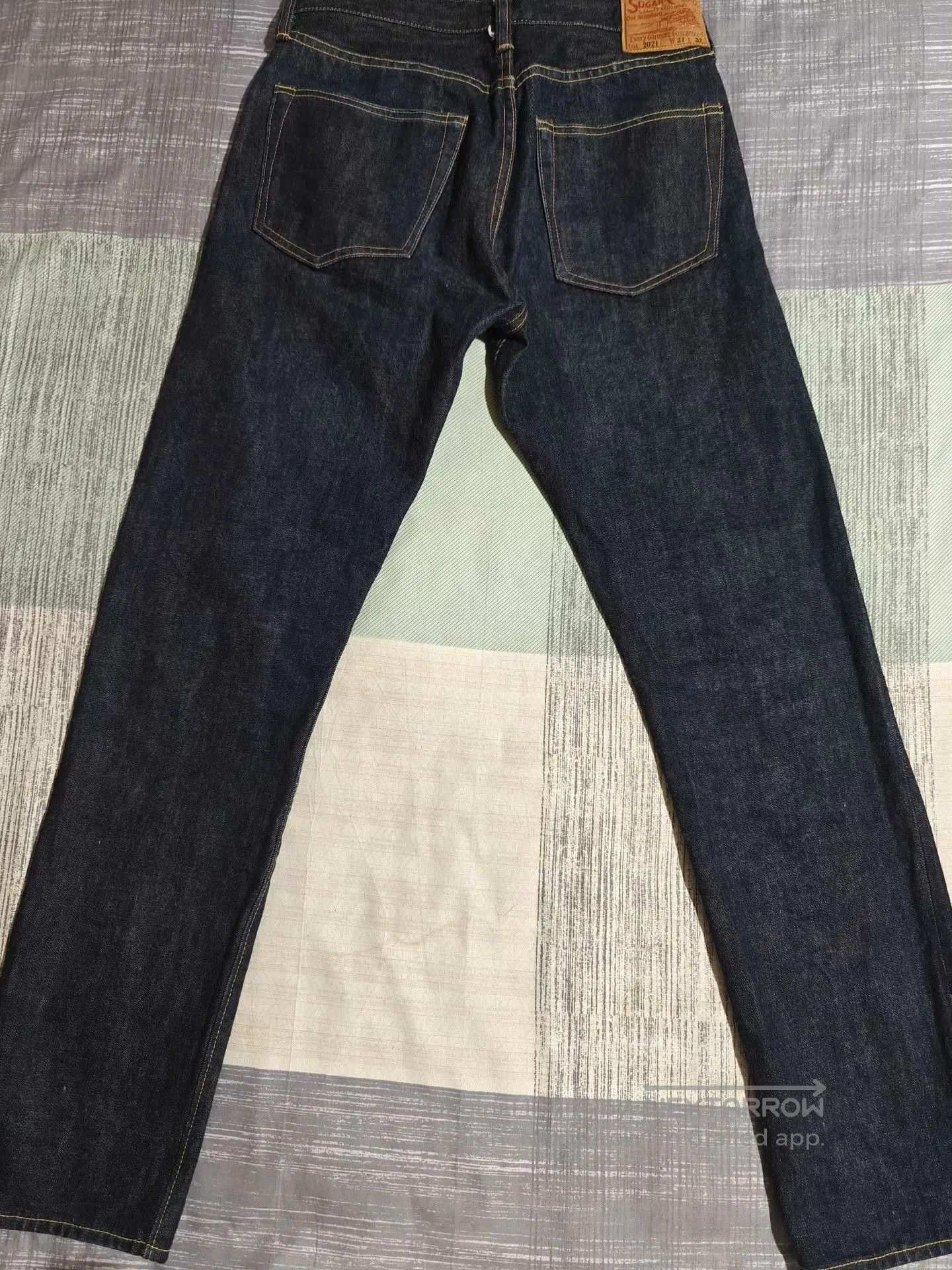 Sugar Cane SUGAR CANE SC42021 Vintage Slim Jeans. Size US 31 - 4 Thumbnail