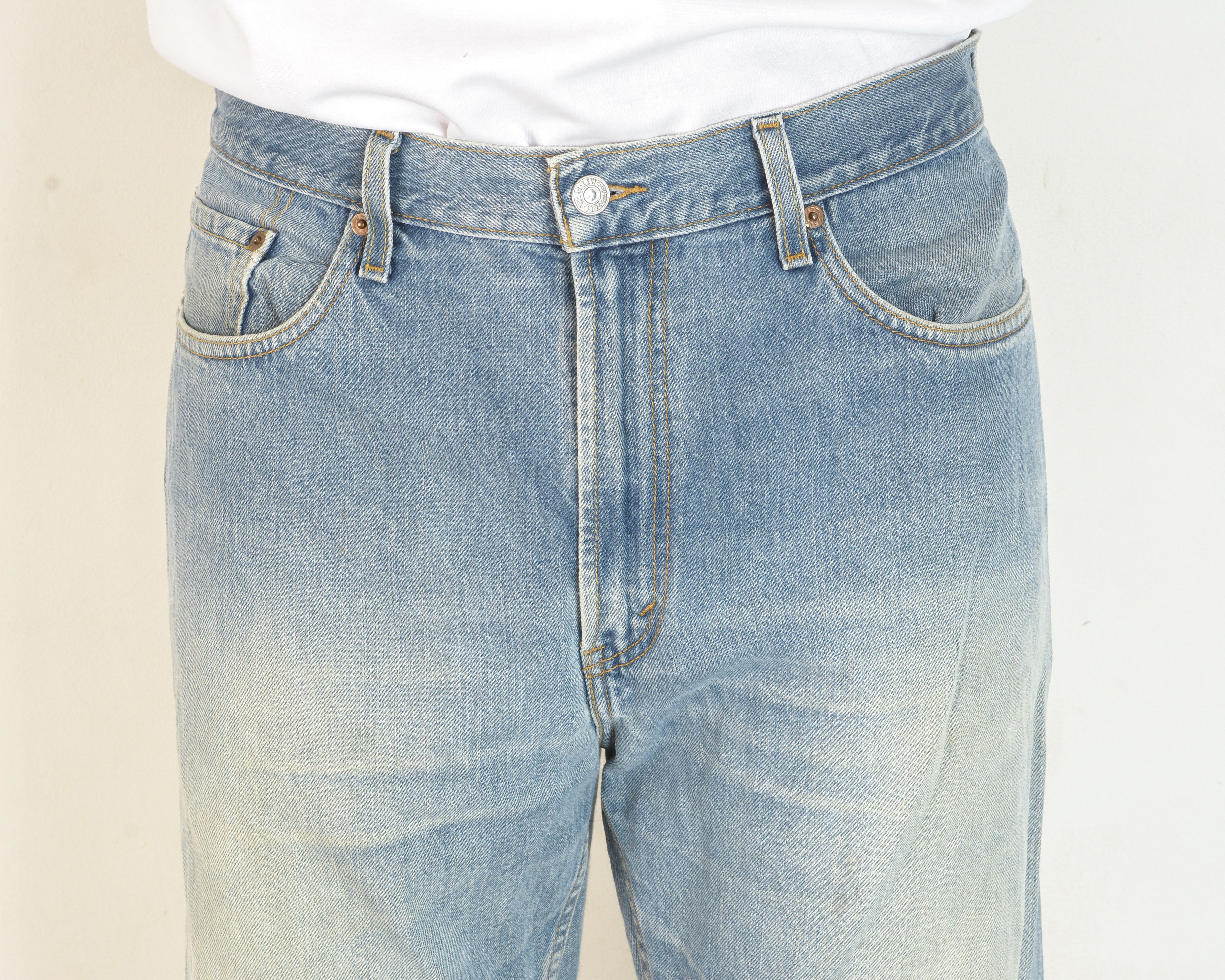 Levi's 505 Vintage W38 L29 Regular Straight Jeans Denim Brazil Size US 38 / EU 54 - 2 Thumbnail