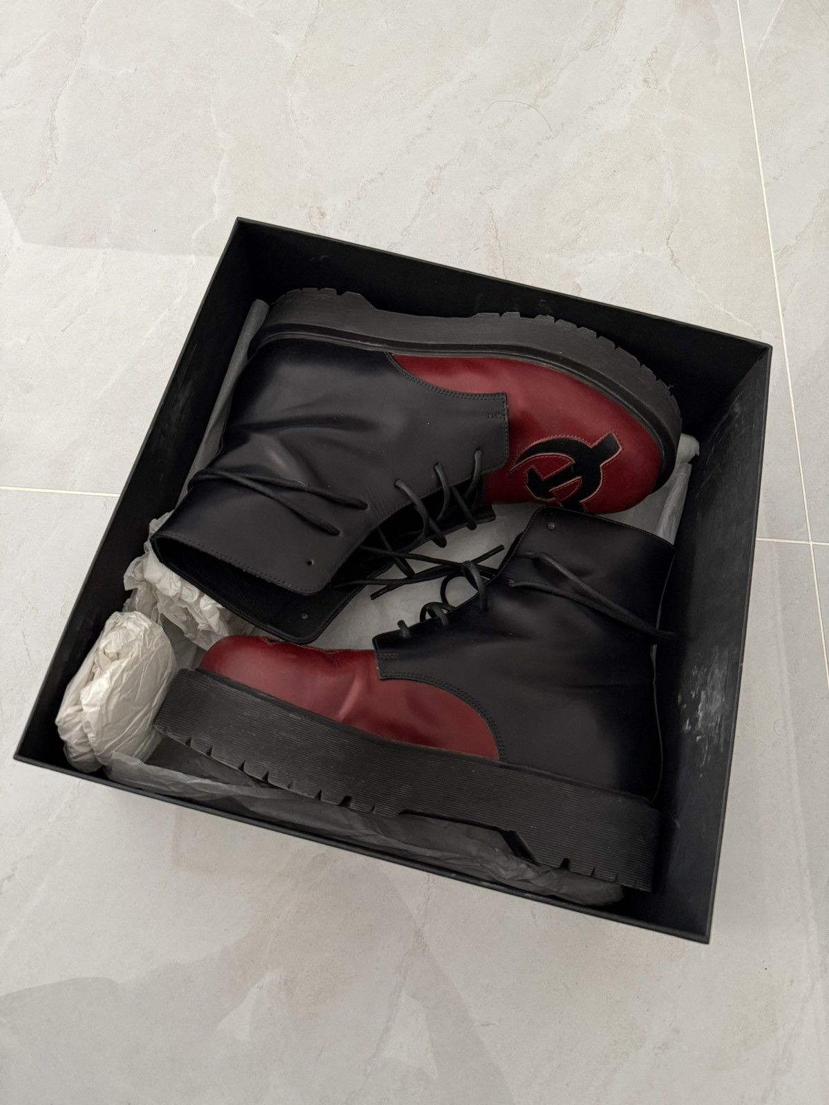 Enfants Riches Deprimes Enfants Riches Deprimes Communism Boots Sz.42 Size US 9 / EU 42 - 6 Thumbnail