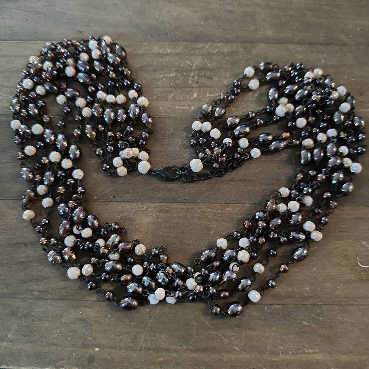 Other Multi strand glass bead necklace Size ONE SIZE - 2 Thumbnail