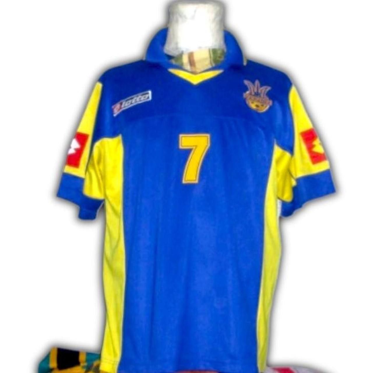 Lotto Sport Ukraine 2004 2005 Home Shirt Jersey Trikot Maglia maillot Size US L / EU 52-54 / 3 - 3 Thumbnail