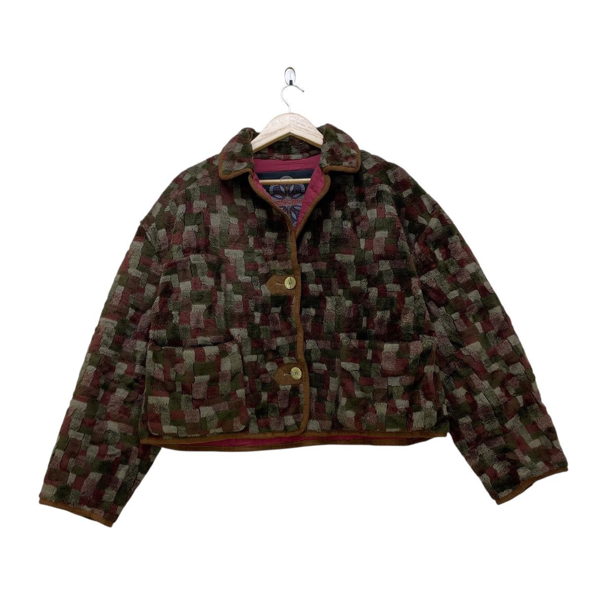 Missoni 💥Vintage Missoni Sport Pachtwork Jacket Size S / US 4 / IT 40 - 3 Thumbnail