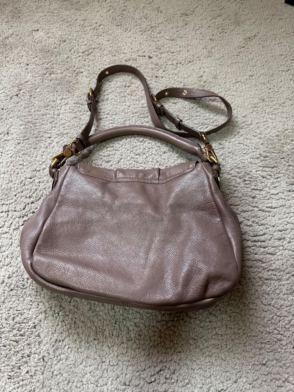 Marc Jacobs Marc by Marc Jacobs Beig Leather Classic Q Lil Ukita Satchel Size ONE SIZE - 7 Thumbnail