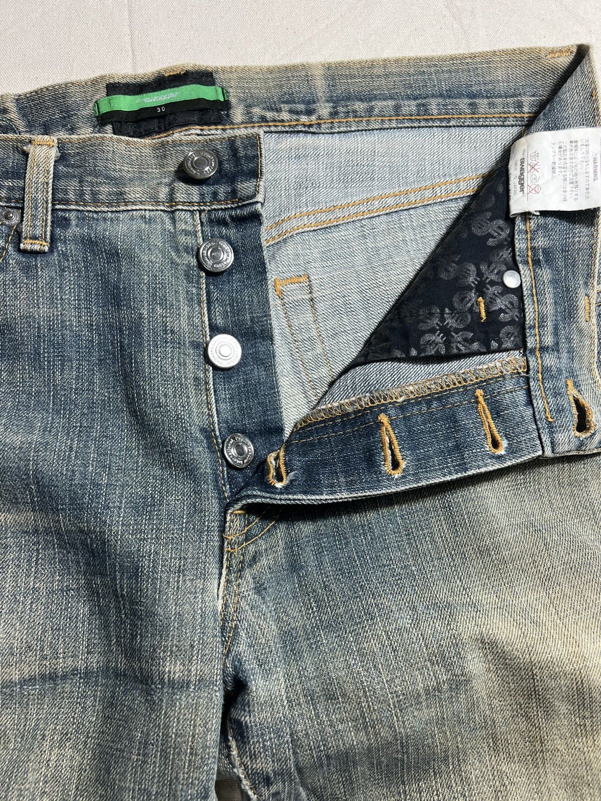 Swagger Vintage Swagger Selvedge Denim Size US 30 / EU 46 - 16 Thumbnail