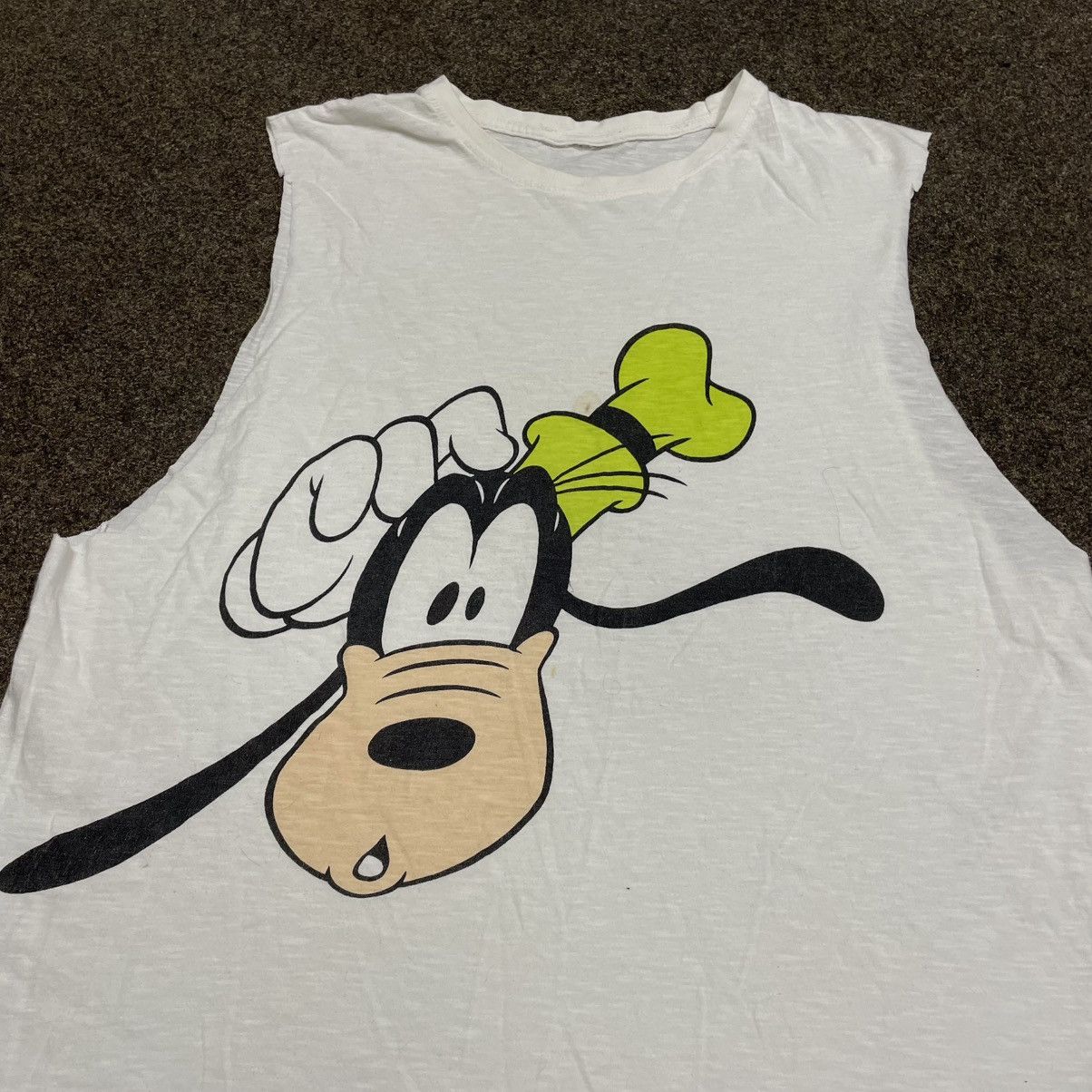 Vintage Vintage Y2K Goofy Graphic Tank Top Cartoon Streetwear Slim L Size US L / EU 52-54 / 3 - 1 Thumbnail