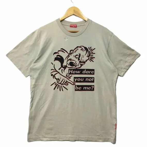 Barbara Kruger Barbara Kruger How Dare You Not Be Me Rebel Art Tee Shirt Size US XL / EU 56 / 4 - 1 Thumbnail