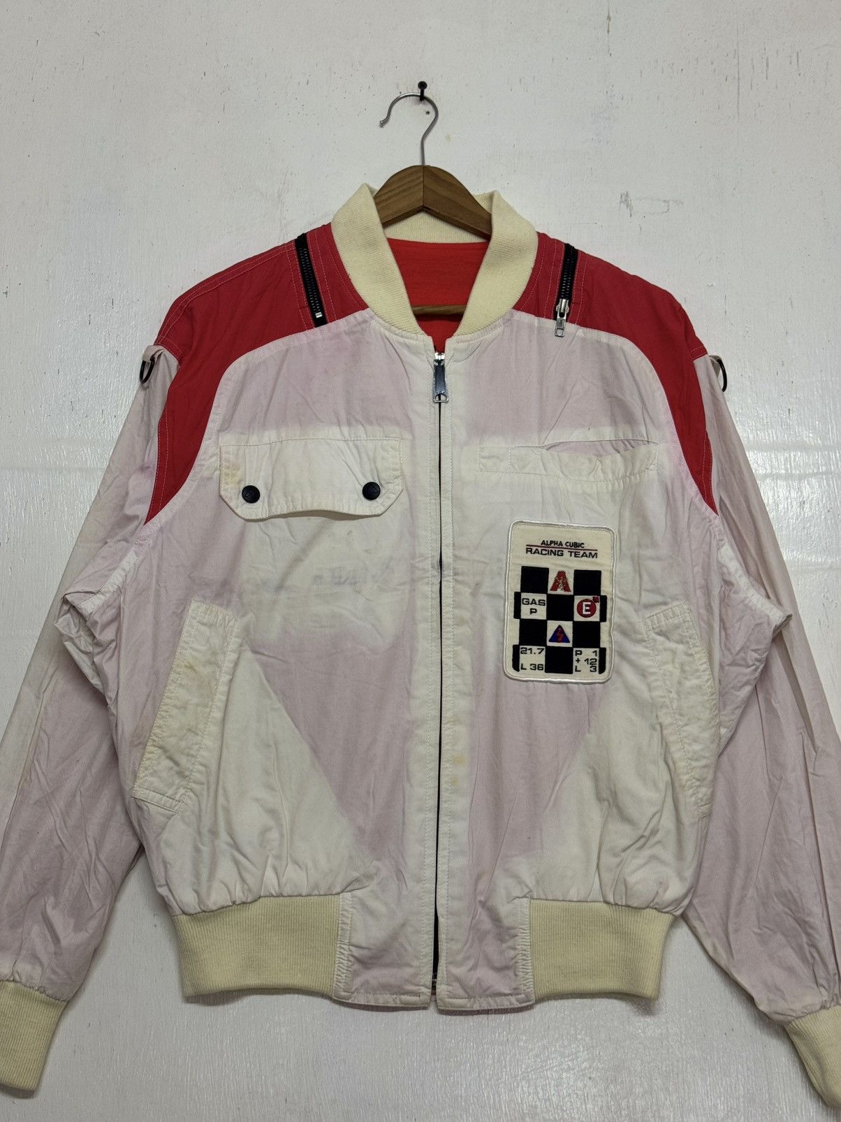 Alpha Industries × Vintage Vintage Alpha Cubic Racing Team (No taq) Size US M / EU 48-50 / 2 - 3 Thumbnail