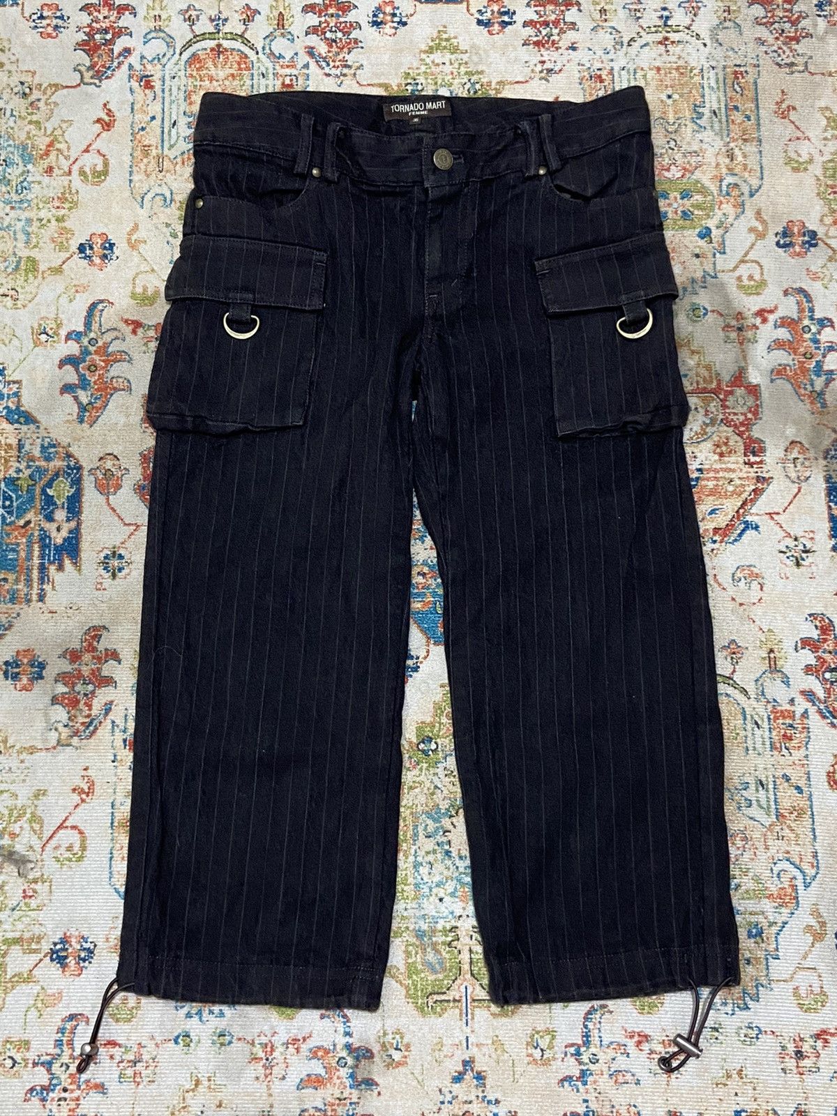 Tornado Mart Tornado Mart Femme 3 Quarter Pants Size US 28 / EU 44 - 1 Thumbnail