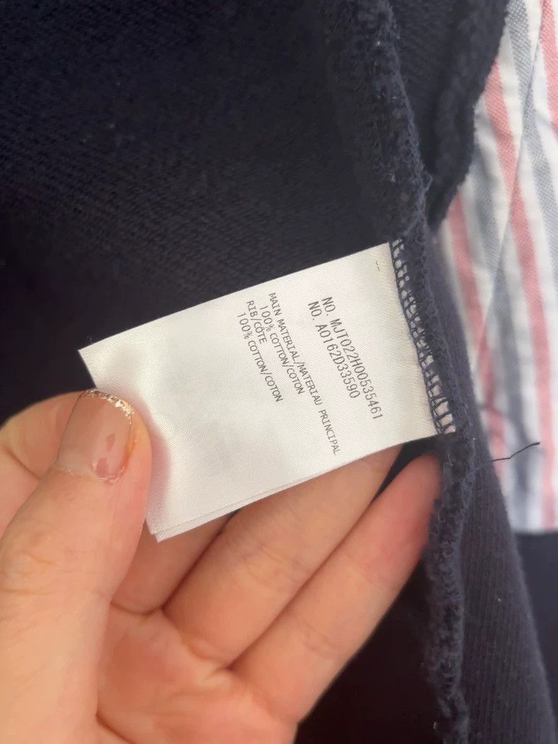 Thom Browne Thom Browne Blue zippered hoodie Size US XS / EU 42 / 0 - 4 Thumbnail