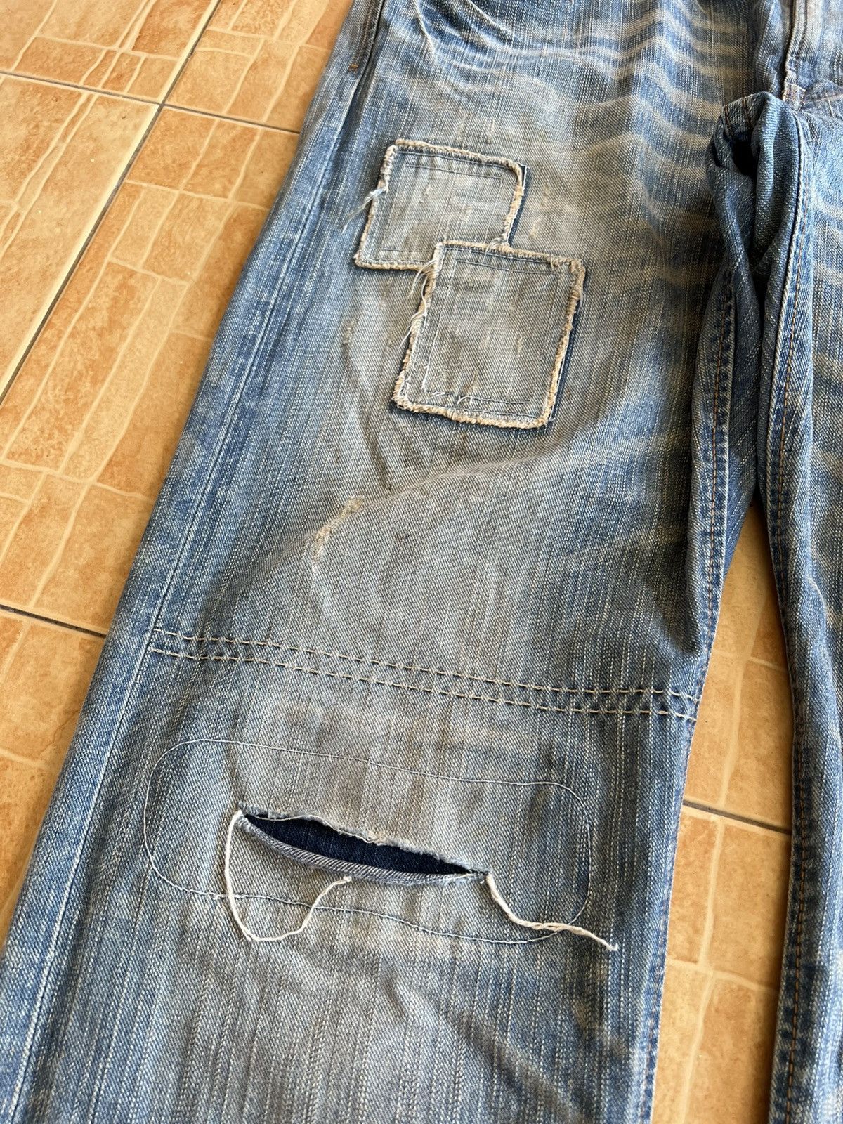 Edwin Vintage Edwin Distress Mud Wash Jean Size US 38 / EU 54 - 10 Thumbnail