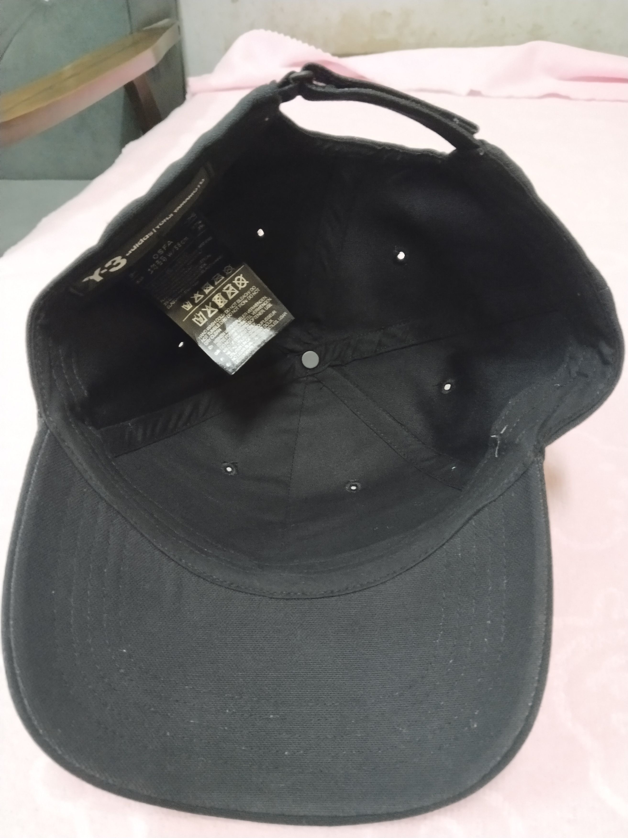 Yohji Yamamoto ADIDAS Y-3 YOHJI YAMAMOTO BLACK HAT CAP Size ONE SIZE - 5 Thumbnail