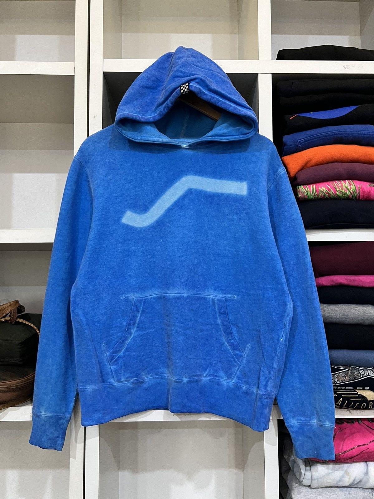 image of Skategang x Vans Vintage Vans Skate Hoodies in Blue, Men's (Size Medium)