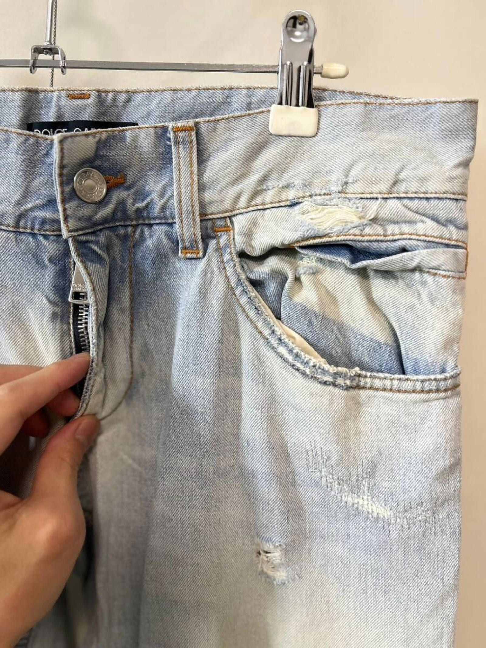 Dolce & Gabbana Dolce & Gabbana Y2K Archive Denim Jeans Size US 32 / EU 48 - 6 Thumbnail
