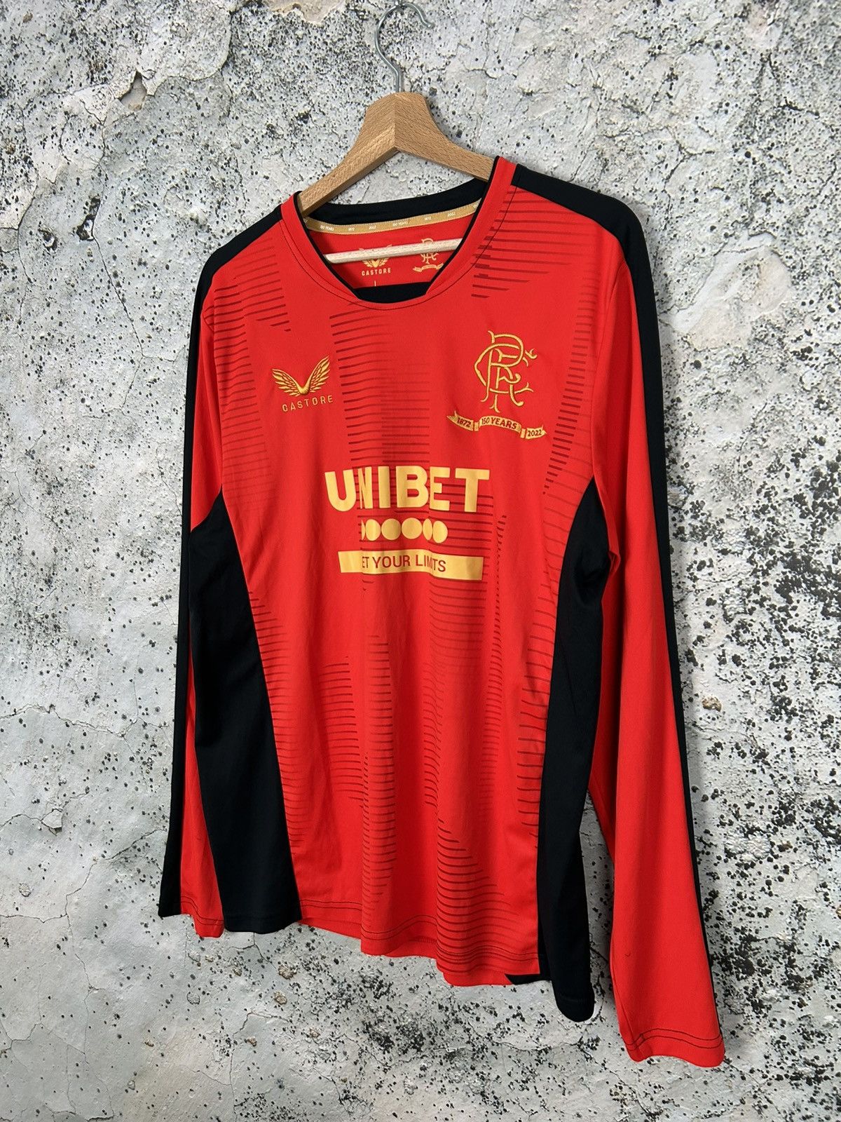 Castore Glasgow Rangers Soccer Jersey Castore Football Longsleeve Size US L / EU 52-54 / 3 - 2 Thumbnail