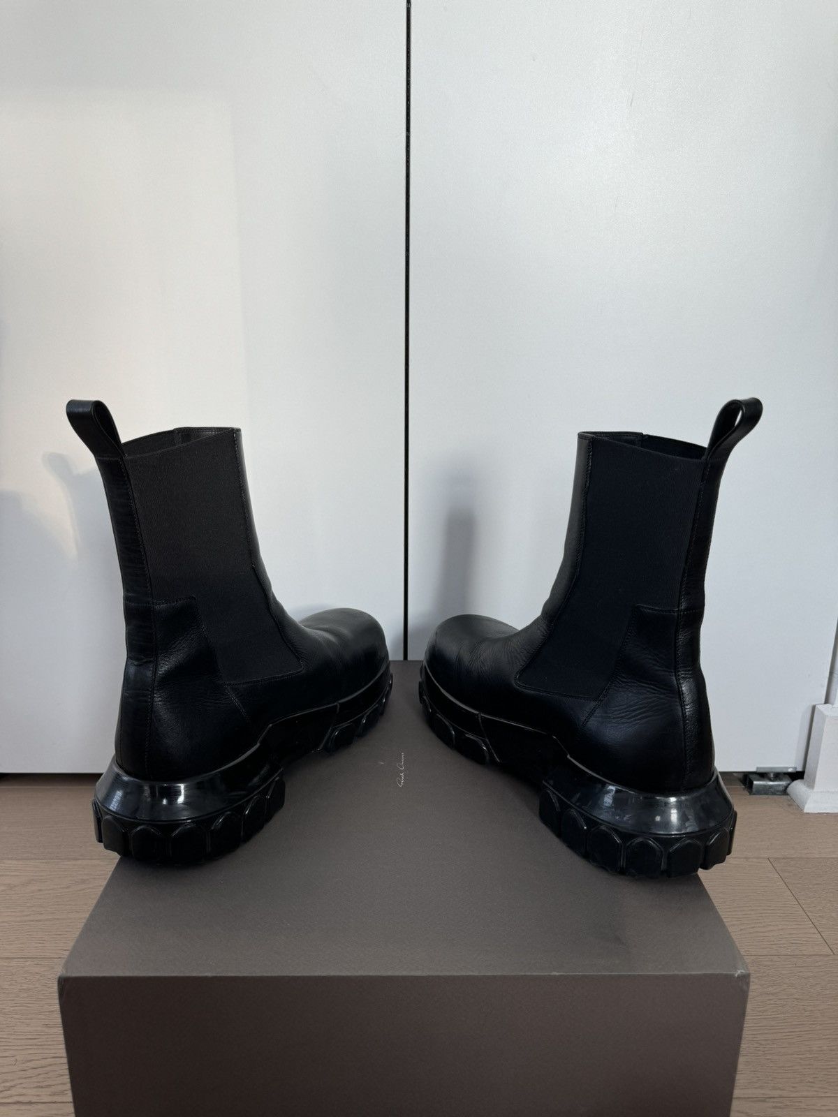 Rick Owens *RARE* Beatle Bozo Tractor Boots with Black Polished Sole Size US 10 / EU 43 - 5 Thumbnail