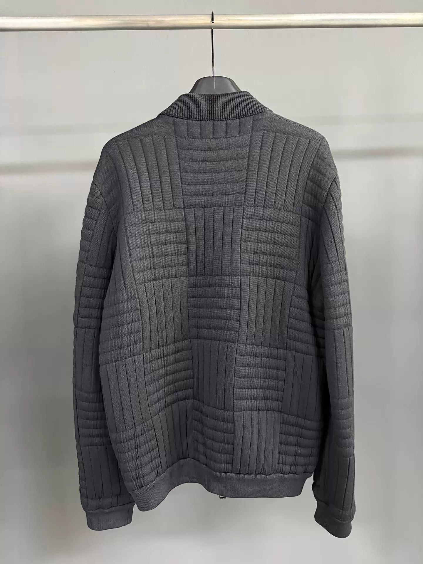 Louis Vuitton LV Damier Wool Baseball Jacket Black XL Size US XL / EU 56 / 4 - 2 Thumbnail