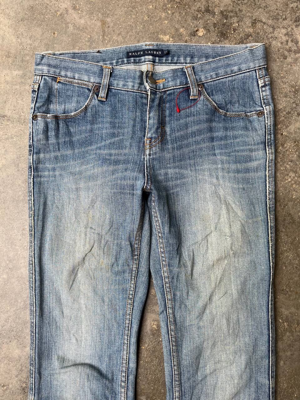 Ralph Lauren RALPH LAUREN DUNGAREES FLARED JEANS RARE Size US 32 / EU 48 - 4 Thumbnail