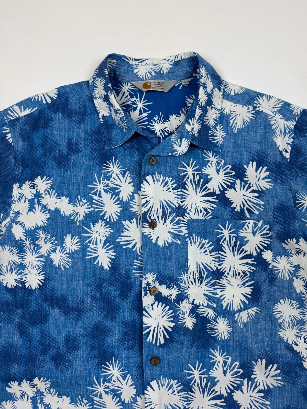 Carhartt Carhartt Floral Hawaiian S/S Shirt Size US L / EU 52-54 / 3 - 3 Thumbnail