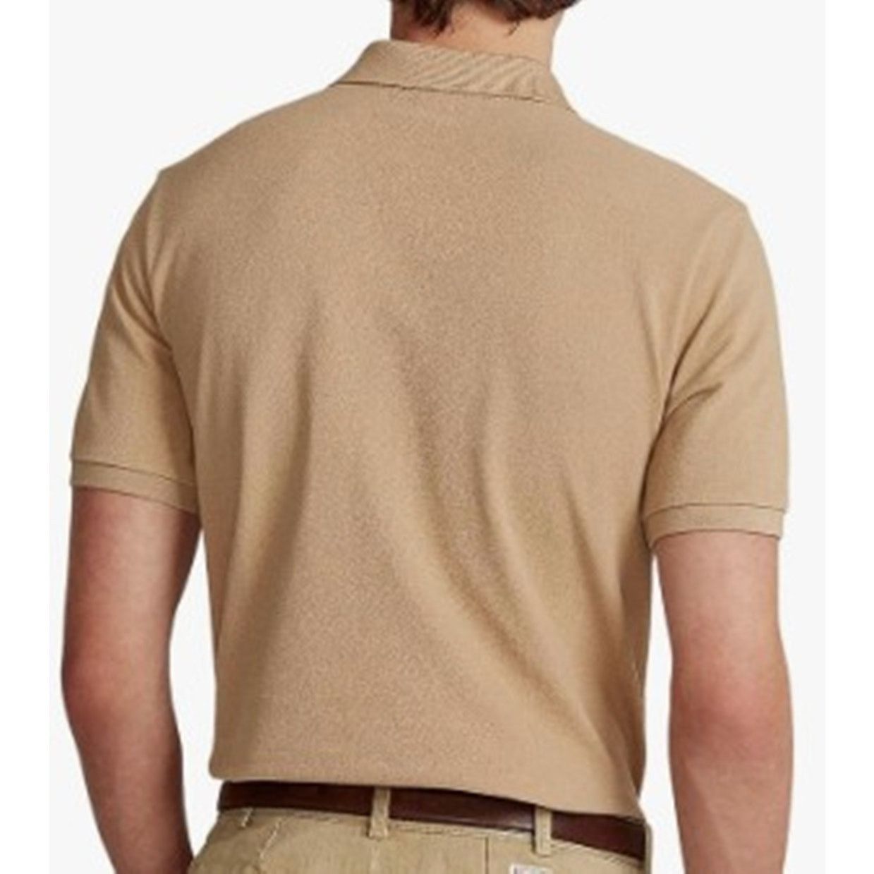 Polo Ralph Lauren POLO RALPH LAUREN Classic Fit Mesh Polo Shirt Luxury Tan 2XL Size US XXL / EU 58 / 5 - 3 Thumbnail