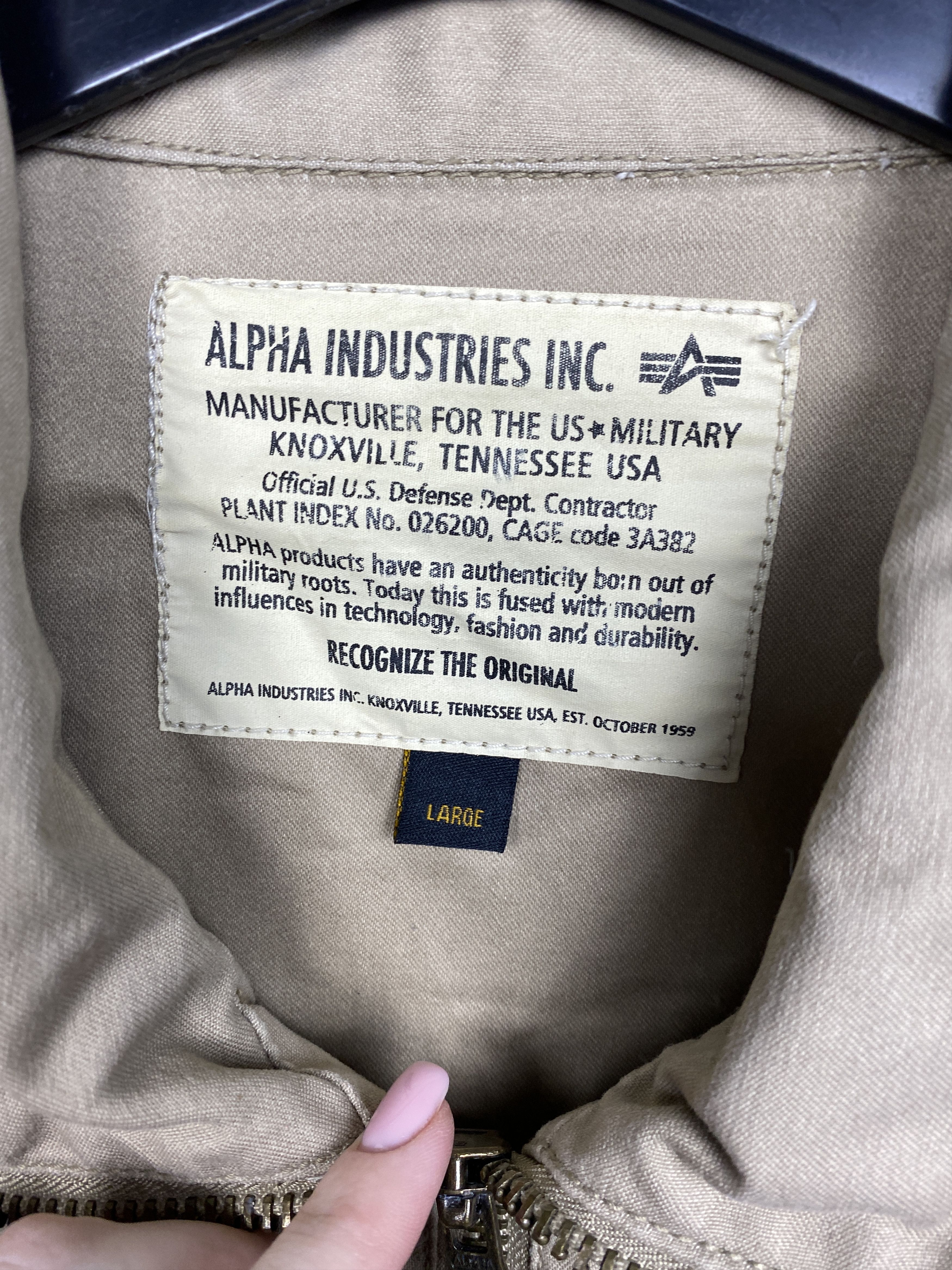 Alpha Industries Alpha Industries Vintage Military Jacket Size US L / EU 52-54 / 3 - 5 Thumbnail