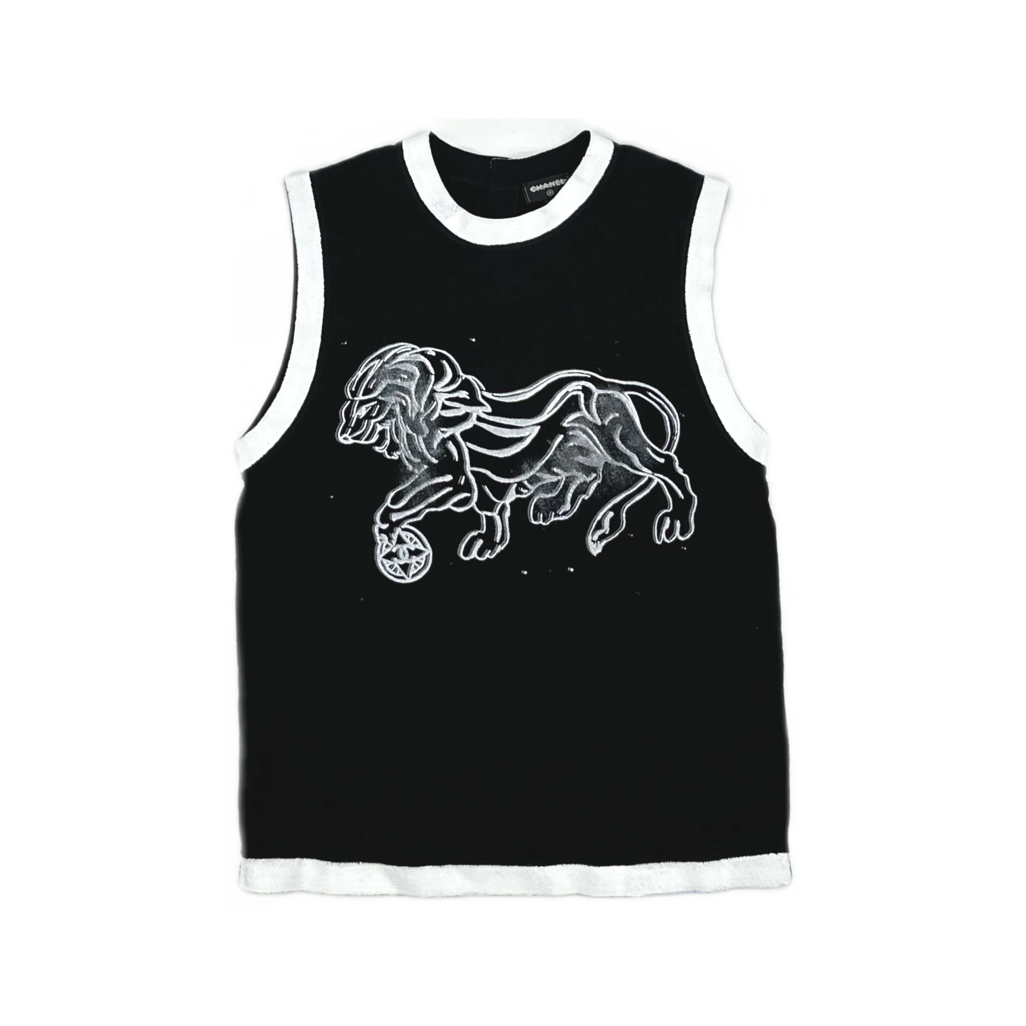 Chanel Chanel Tiger Graphic Tank Top Size 36 Size XS / US 0-2 / IT 36-38 - 1 Thumbnail
