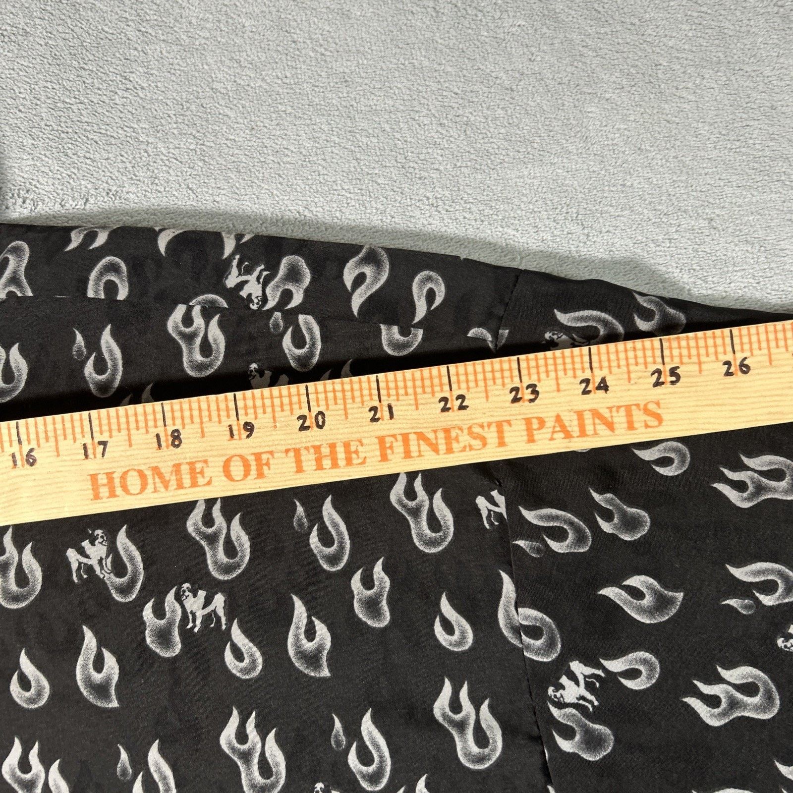 Big Dogs Big Dogs Flaming Fire Flames Button Up Shirt Mens XL Grunge Size US XL / EU 56 / 4 - 13 Thumbnail