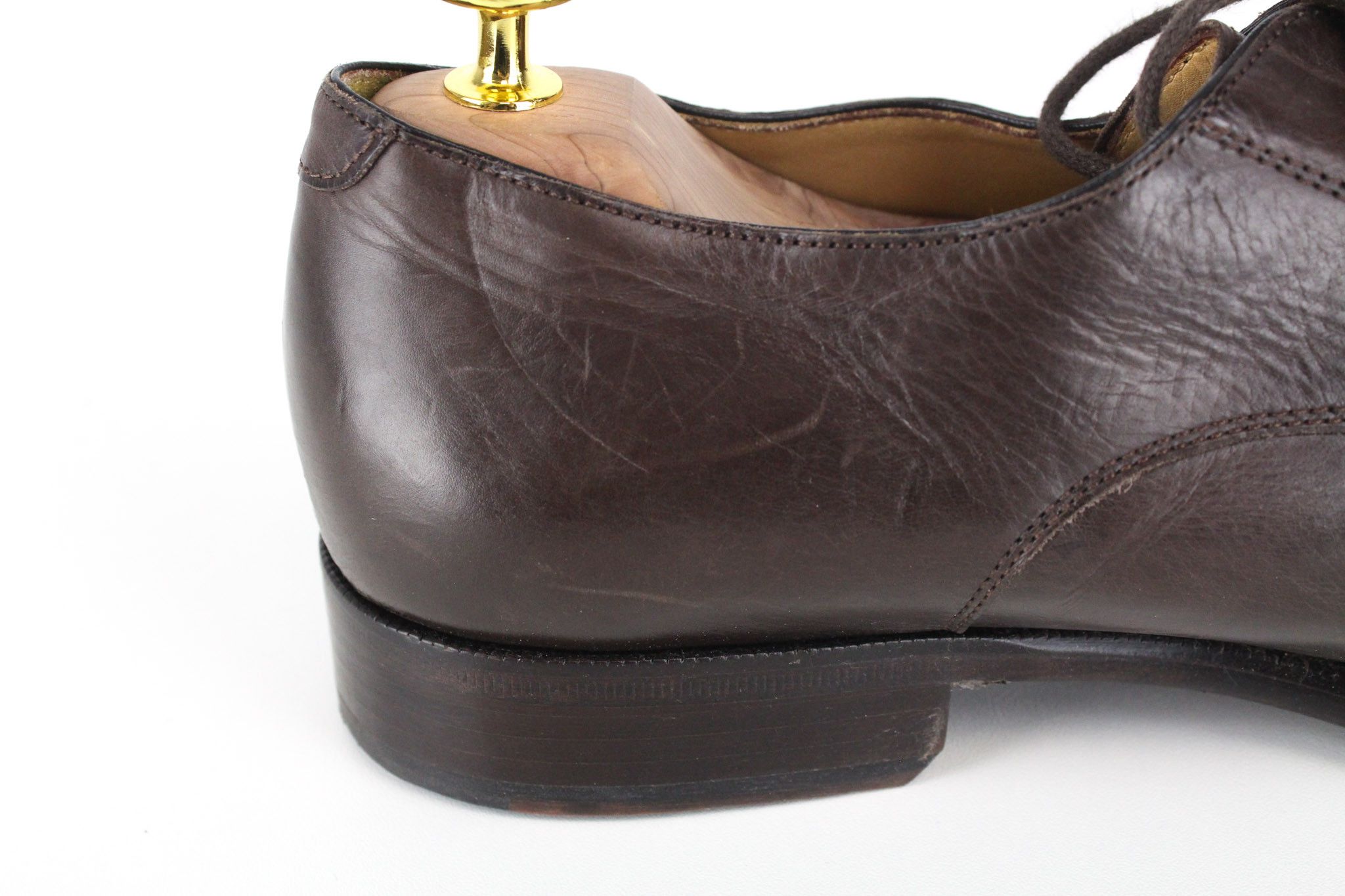 Suitsupply EU44 Dark Brown Leather Low-Top 72421 Size US 11 / EU 44 - 13 Thumbnail