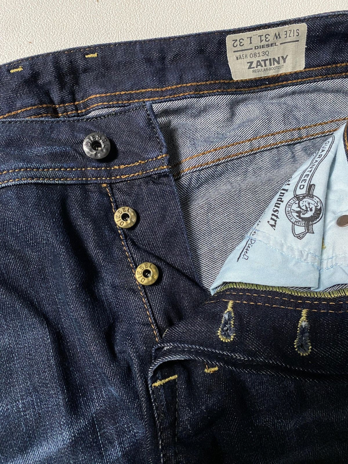 Diesel Diesel ZATINY Regular BootCut Size US 31 - 3 Thumbnail