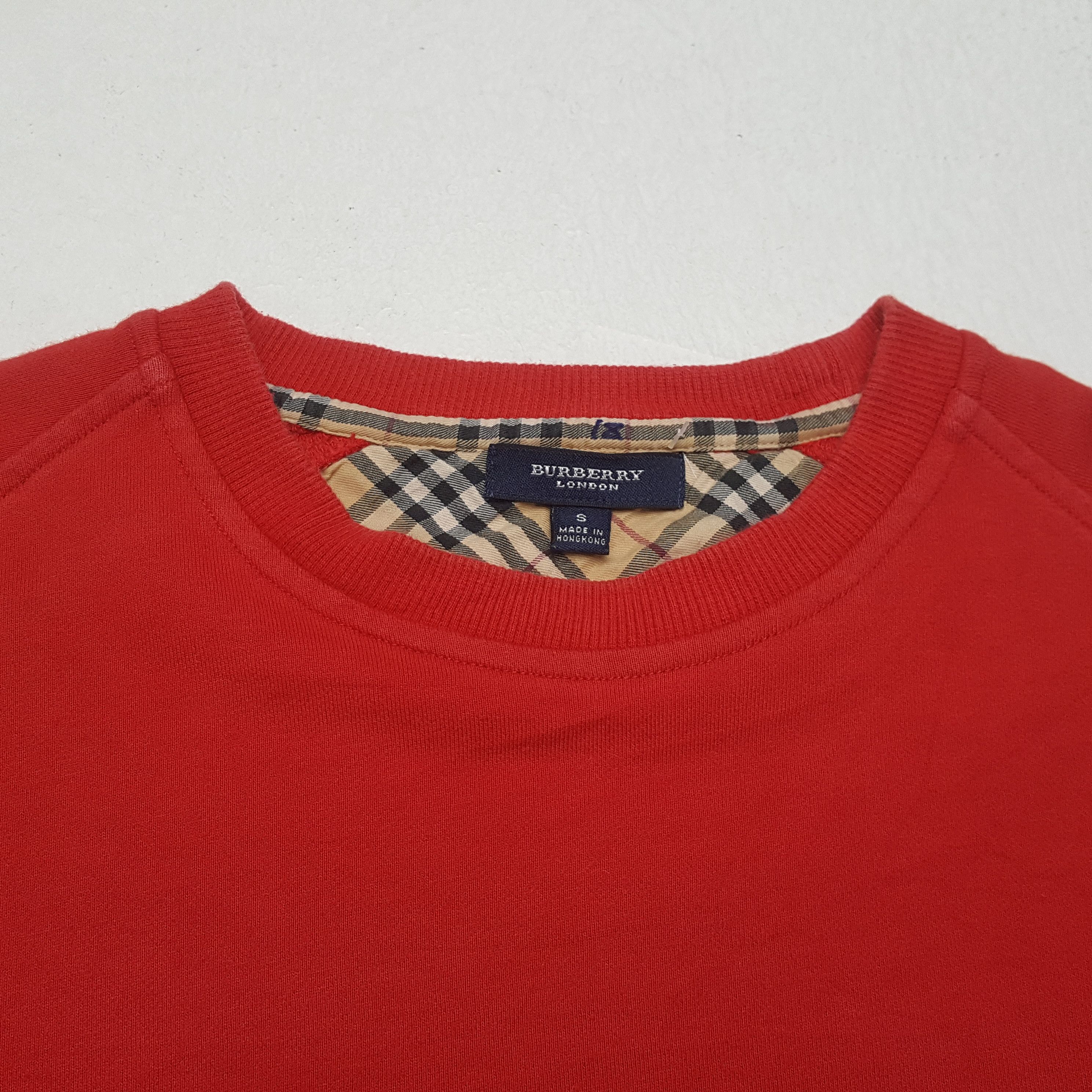 Burberry × Vintage Burberry London Fashion Brand Custom Art Sweatshirt Size S / US 4 / IT 40 - 4 Thumbnail