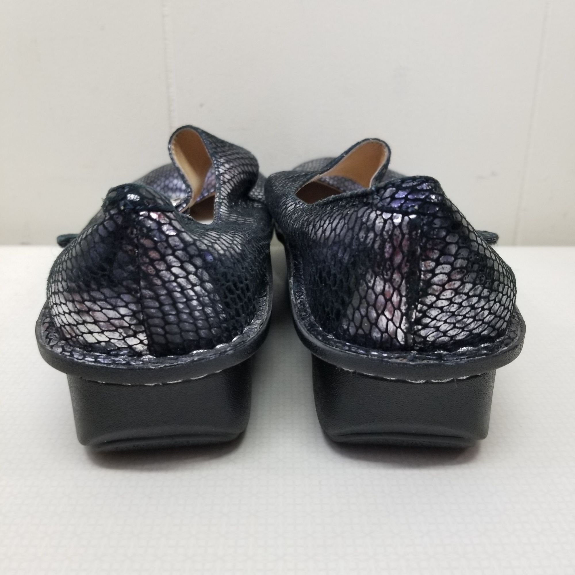 Other Alegria 36 Metallic Snakeskin PALOMA 717 Leather Clog Mary J Size US 6.5 / IT 36.5 - 4 Thumbnail