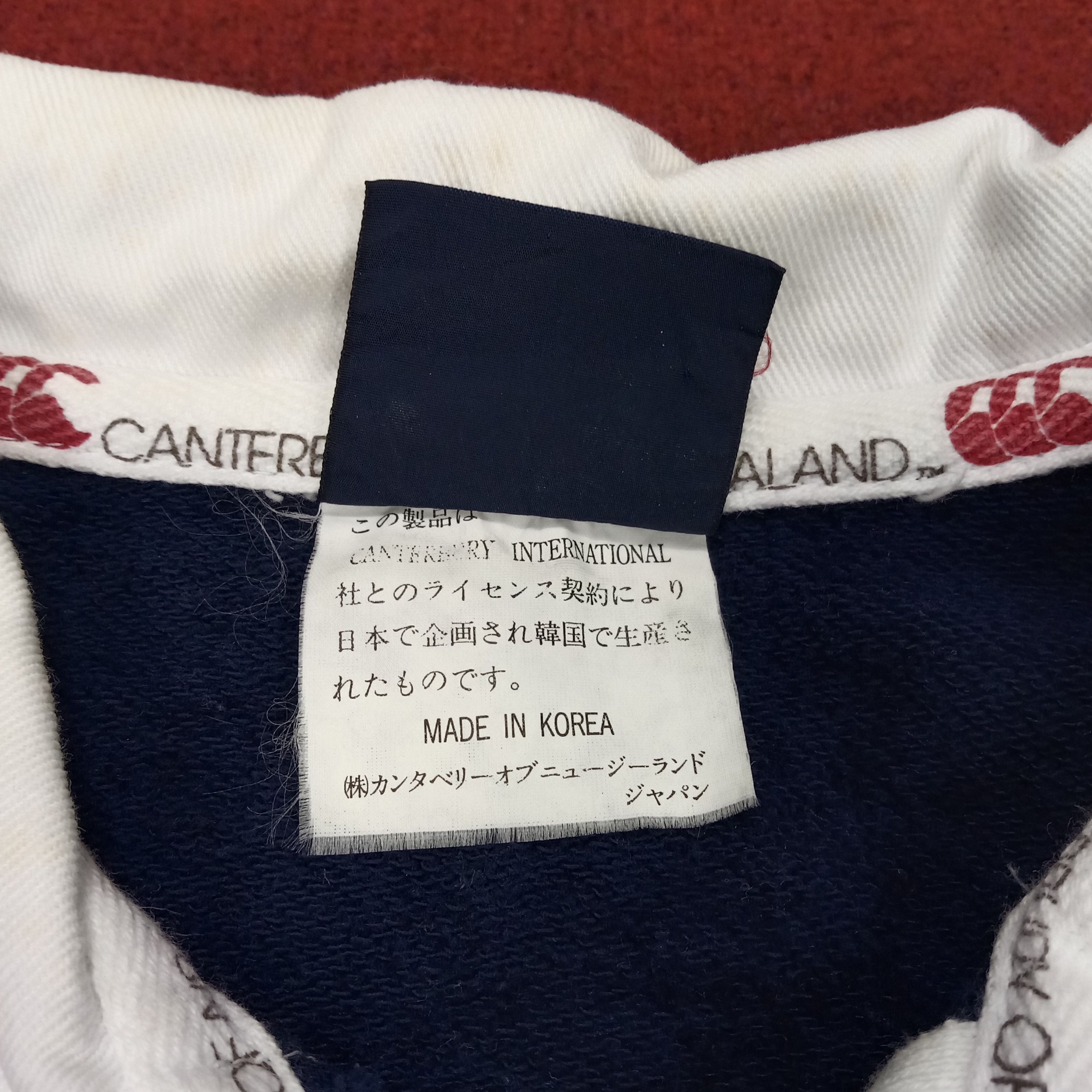 Canterbury of New Zealand × Vintage Canterbury Streetwear Sportswear Style Polo Rugby Sweatshirt Size US L / EU 52-54 / 3 - 6 Thumbnail