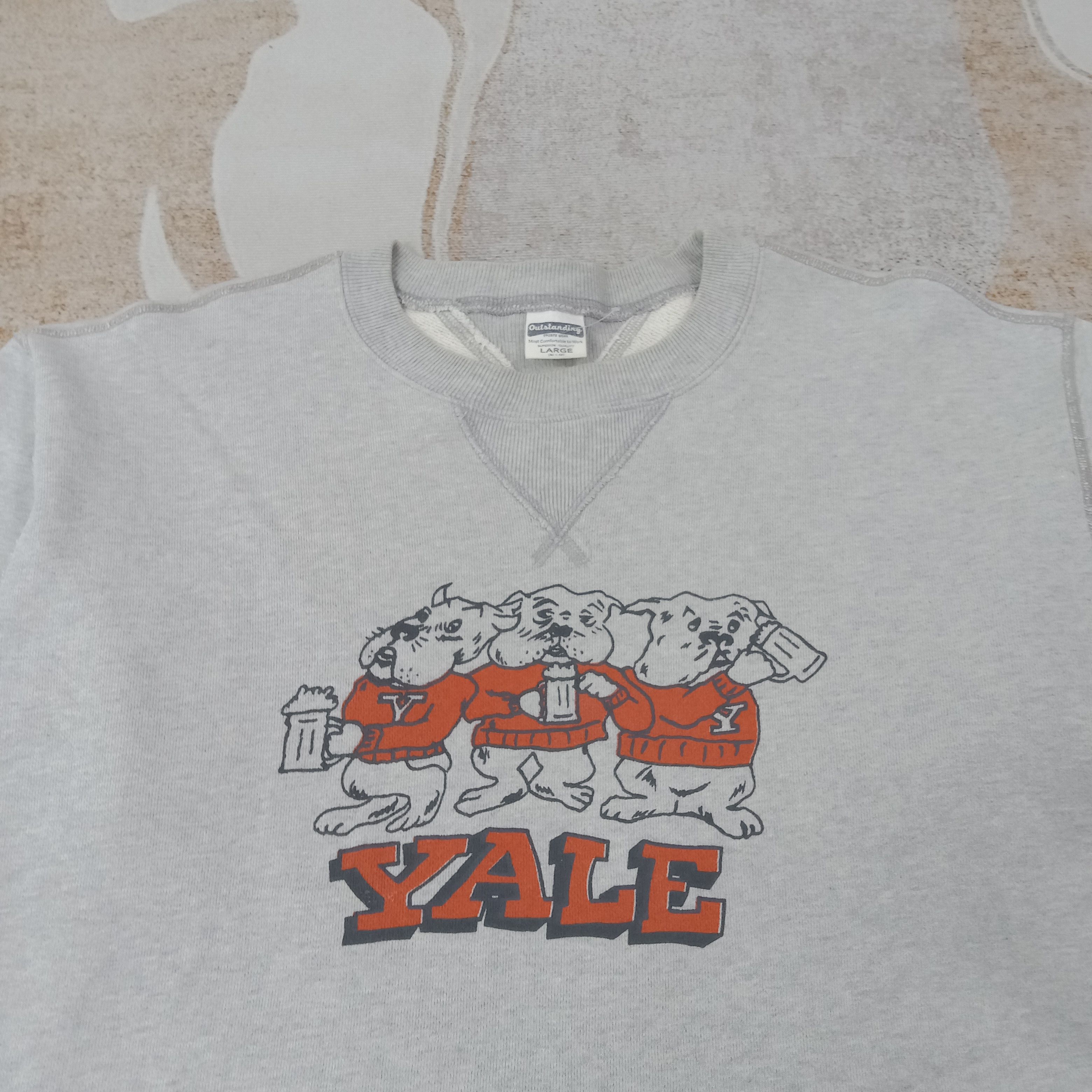 Vintage Bulldog Yale University Promo Sweatshirt C261N15 Size US L / EU 52-54 / 3 - 2 Thumbnail