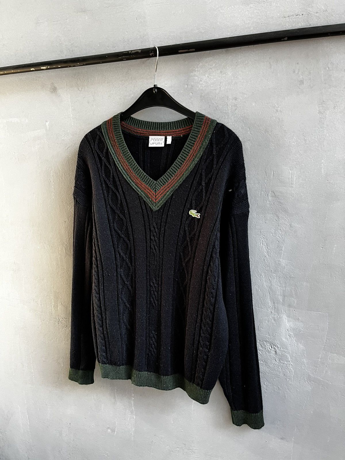Lacoste × Vintage Lacoste knit sweater Gucci style Size US M / EU 48-50 / 2 - 4 Thumbnail