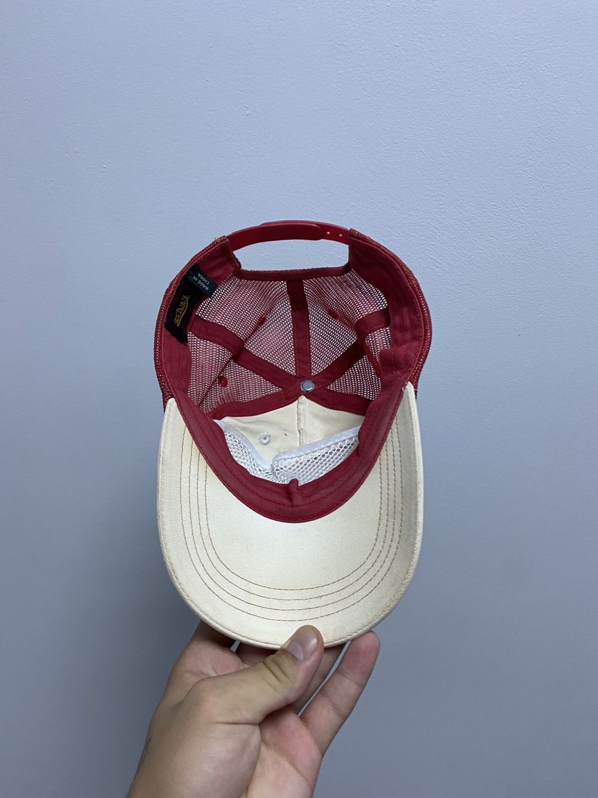 Vintage × Von Dutch Von Dutch Skull Vintage Big Logo Cap Hat Y2K skate Size ONE SIZE - 5 Thumbnail