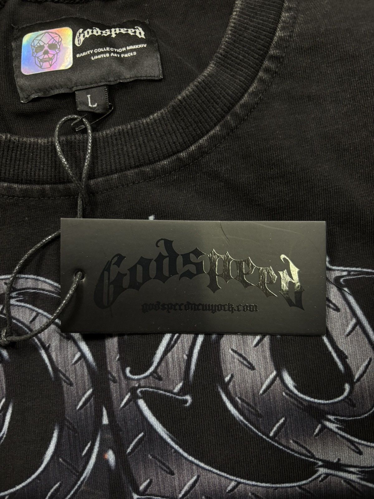 Godspeed Godspeed Under Construction Thermal Tee, Black Size US L / EU 52-54 / 3 - 9 Thumbnail