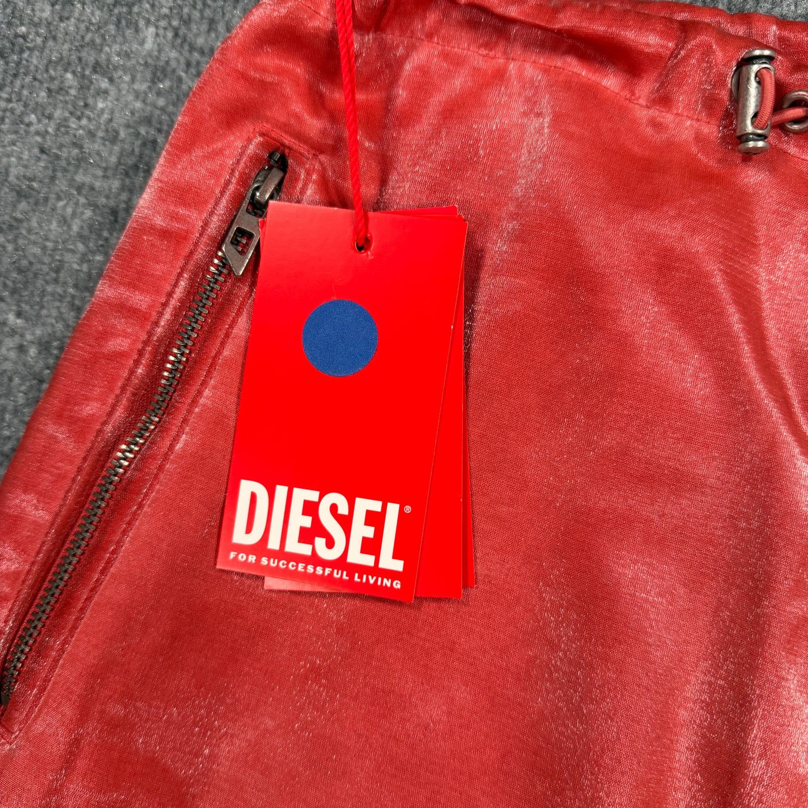Diesel Diesel Salmon Leather 3/4th Shorts Size US 36 / EU 52 - 3 Thumbnail