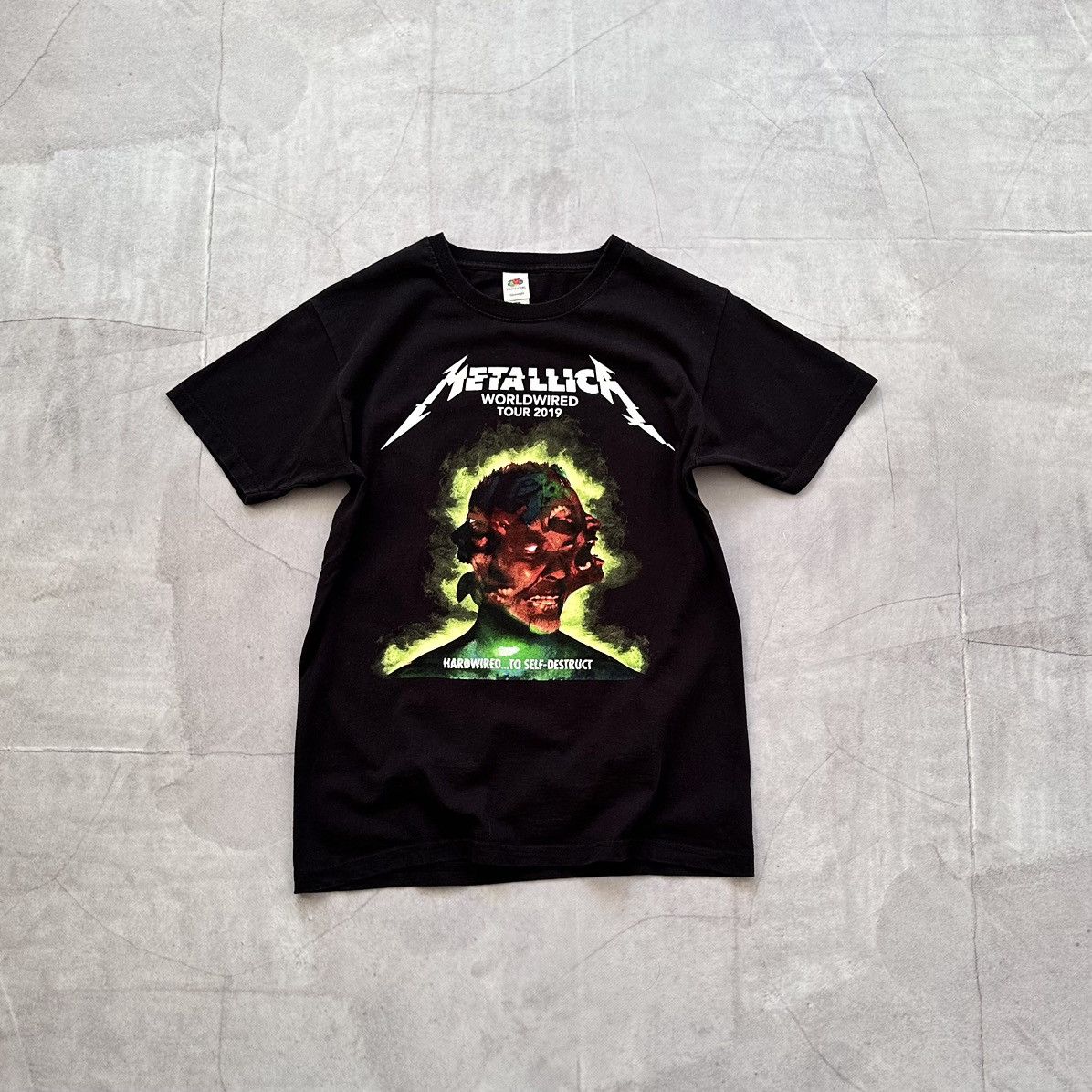 Vintage 2019 Metallica Worldwired Tour Hardwired T Shirt Size US S / EU 44-46 / 1 - 1 Thumbnail