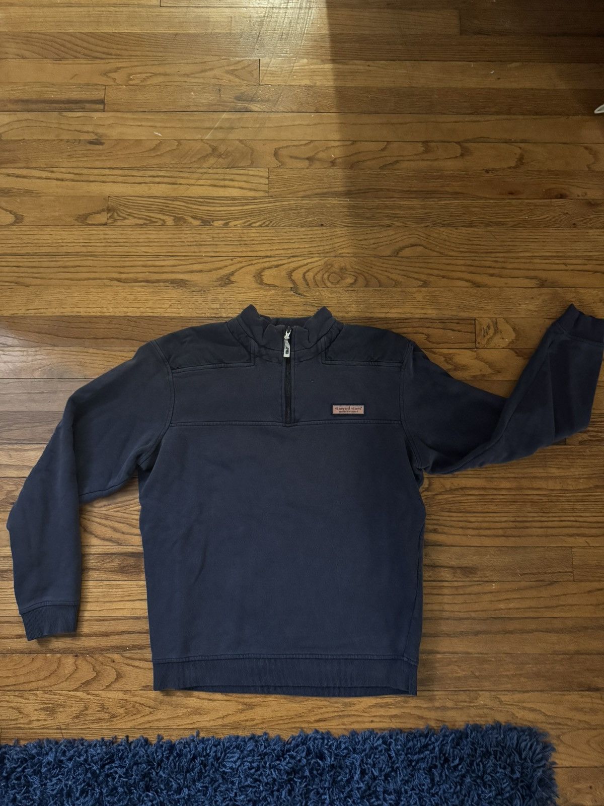 Vineyard Vines Small Navy Blue Vineyard Vines 1/4 Zip up Size US S / EU 44-46 / 1 - 1 Thumbnail