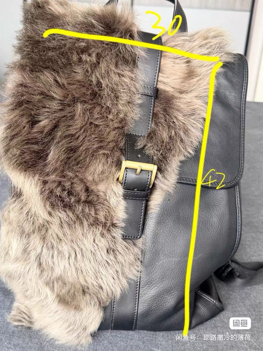 Emporio Armani Armani fur leather bag dior prada balenciaga visvim dior Size ONE SIZE - 7 Thumbnail